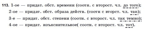 Русский язык 9 класс Голобородько Г.П. Задание 113