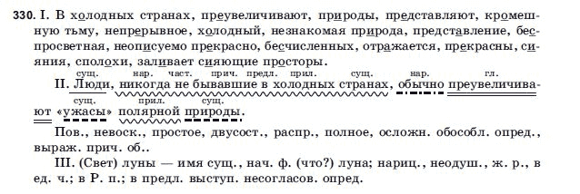 Русский язык 9 класс Голобородько Г.П. Задание 330
