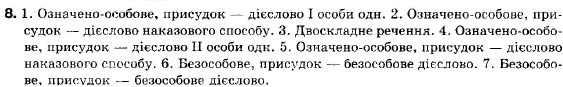 Українська мова 9 клас (12-річна програма) В.В. Заболотний, О.В. Заболотний Задание 8