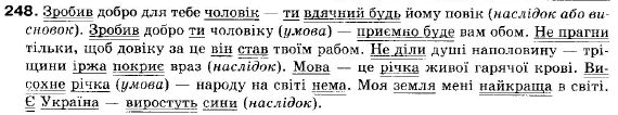 Українська мова 9 клас (12-річна програма) О. П. Глазова, Ю. Б. Кузнецов Задание 248