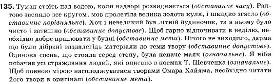 Українська мова 9 клас (12-річна програма) С. Я. Єрмоленко, В.Т. Сичова Задание 135