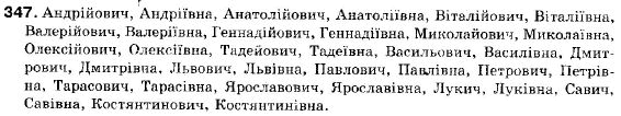 Українська мова 9 клас (12-річна програма) С. Я. Єрмоленко, В.Т. Сичова Задание 347