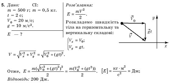 Фiзика 9 клас Коршак Є., Ляшенко О., Савченко В. Задание 5