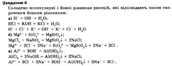 Хімія 9 клас (12-річна програма) О.Г. Ярошенко Задание 4