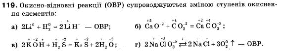 Хімія 9 клас П.П. Попель, Л.С. Крикля Задание 119