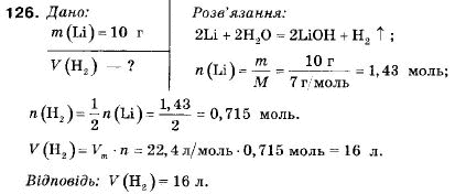 Хімія 9 клас П.П. Попель, Л.С. Крикля Задание 126