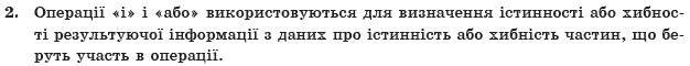 ГДЗ Iнформатика, 10 клас I.Т. Зарецька та iн Задание 2