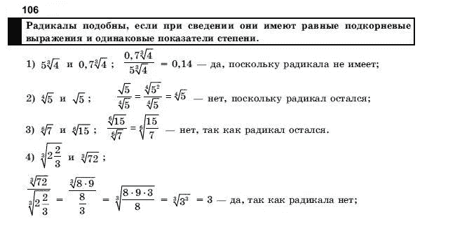 Алгебра і початки аналізу 10 клас Шкіль М.І., Слєпкань З.І., Дубинчук О.С. Задание 106