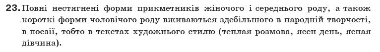 Українська мова 10 клас О.Б. Олiйник Задание 23