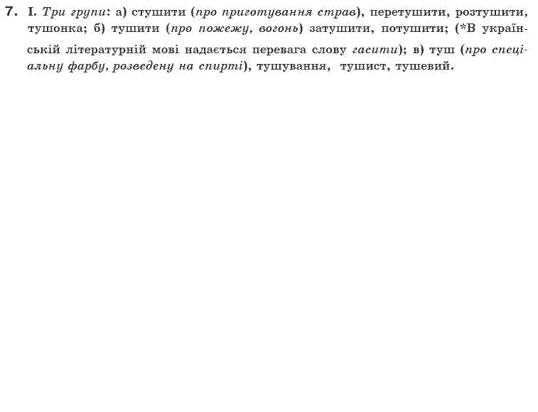 Українська мова 10 клас О.М. Біляєв та iн Задание 7