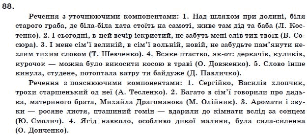 Українська мова 11 клас О.Б. Олiйник Задание 88