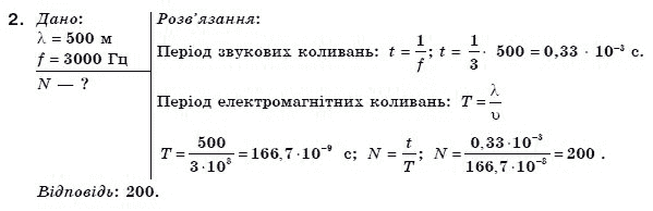 Фiзика 11 клас Коршак Є., Ляшенко О., Савченко В. Задание 2