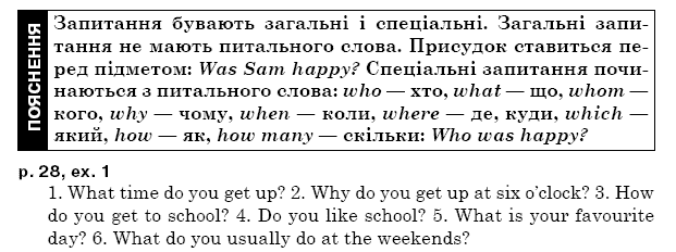 Англiйська мова 5 клас А.М. Несвiт Страница upr1