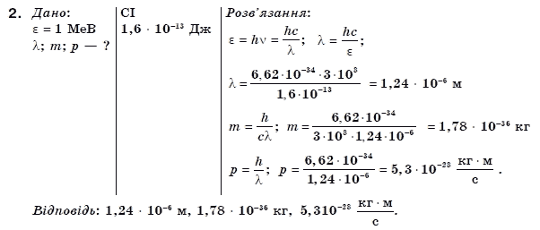 Фiзика 11 клас Коршак Є., Ляшенко О., Савченко В. Задание 2