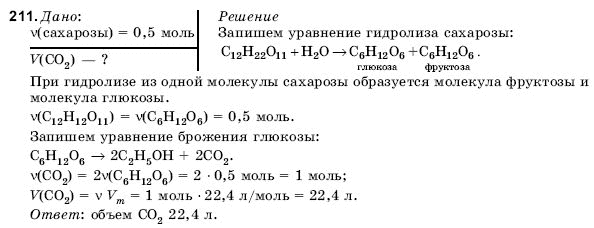 ГДЗ Химия, 11 класс (для русских школ) Н. Буринская Задание 211