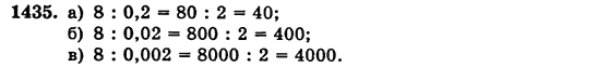 Математика 5 класс (для русских школ) Бевз Г.П., Бевз В.Г. Задание 1435