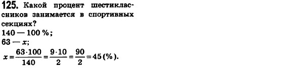 Математика 6 класс. Сборник задач и заданий для тематического оценивания (для русских школ) Мерзляк А.Г., Полонский В.Б., Рабинович Е.М., Якир М.С. Вариант 125