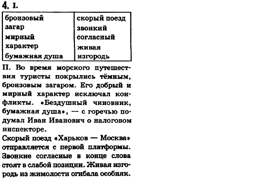 Русский язык 6 класс Быкова Е., Давидюк Л., Стативка В. Страница 4