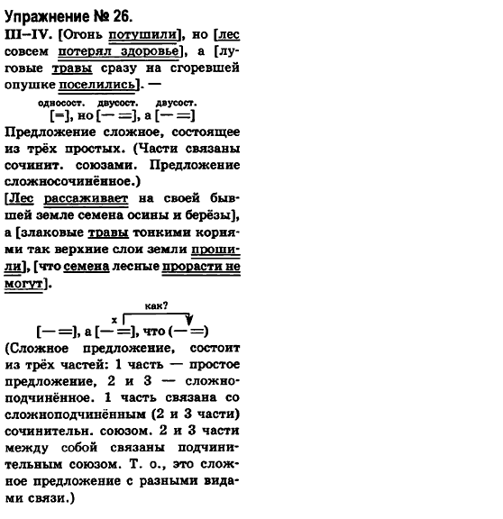 Русский язык 6 класс Быкова Е., Давидюк Л., Стативка В. Задание 26