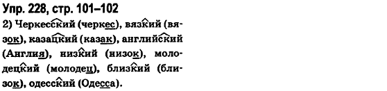 Русский язык 6 класс Малыхина Е.В. Страница str101102