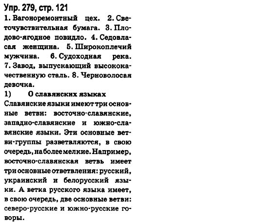 Русский язык 6 класс Малыхина Е.В. Страница str121