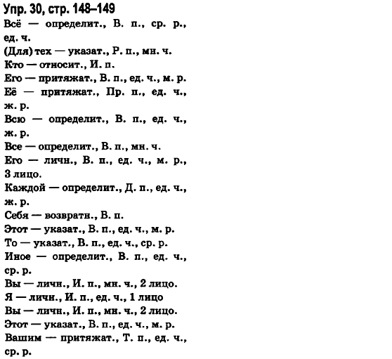 Русский язык 6 класс Малыхина Е.В. Страница str148149