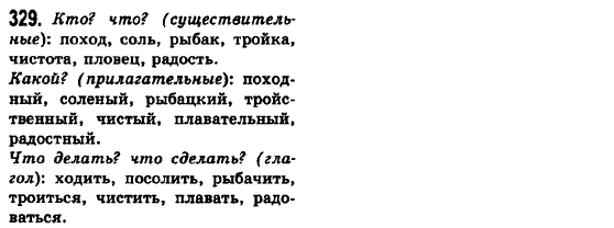 Русский язык 6 класс Баландина Н.Ф., Дегтярёва К.В., Лебеденко С.О. Задание 329