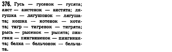 Русский язык 6 класс Баландина Н.Ф., Дегтярёва К.В., Лебеденко С.О. Задание 376