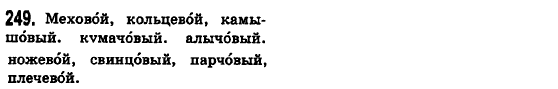 Русский язык 6 класс Баландина Н.Ф., Дегтярёва К.В., Лебеденко С.О. Задание 249