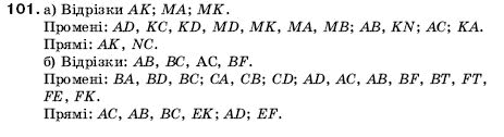 Математика 5 клас Мерзляк А., Полонський Б., Якір М. Задание 101