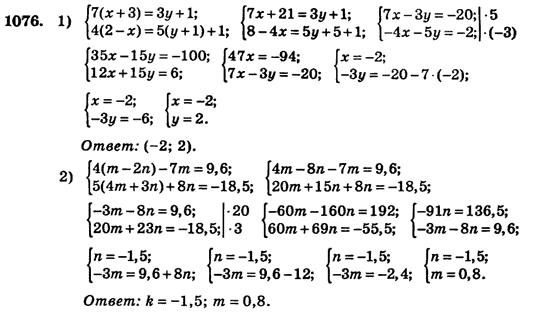 Алгебра (для русских школ) Истер О.С. Задание 1076