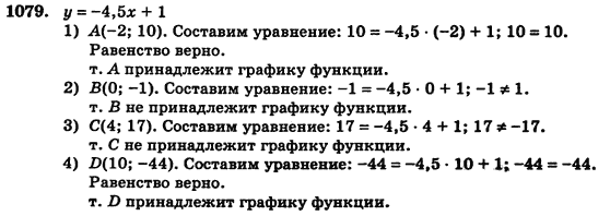 Алгебра (для русских школ) Истер О.С. Задание 1079