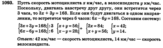 Алгебра (для русских школ) Истер О.С. Задание 1093
