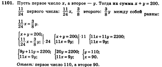 Алгебра (для русских школ) Истер О.С. Задание 1101