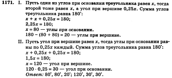 Алгебра (для русских школ) Истер О.С. Задание 1171