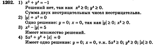 Алгебра (для русских школ) Истер О.С. Задание 1202