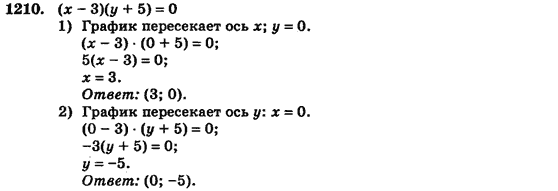 Алгебра (для русских школ) Истер О.С. Задание 1210