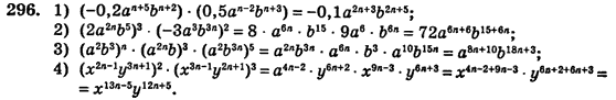 Алгебра (для русских школ) Истер О.С. Задание 296