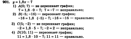 Алгебра (для русских школ) Истер О.С. Задание 901