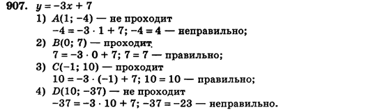 Алгебра (для русских школ) Истер О.С. Задание 907