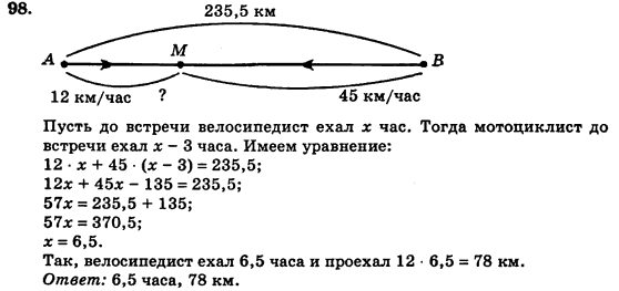 Алгебра (для русских школ) Истер О.С. Задание 98