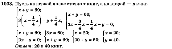 Алгебра 7 класс (для русских школ) Кравчук В.Р., Янченко Г.М. Задание 1003