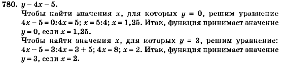 Алгебра 7 класс (для русских школ) Кравчук В.Р., Янченко Г.М. Задание 780