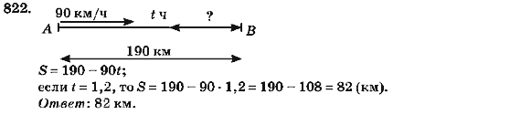 Алгебра 7 класс (для русских школ) Кравчук В.Р., Янченко Г.М. Задание 822