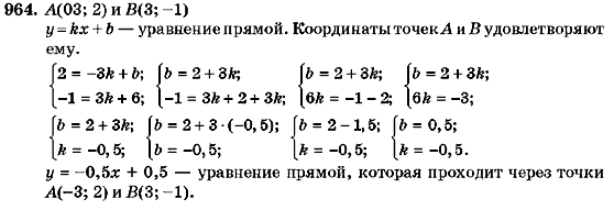 Алгебра 7 класс (для русских школ) Кравчук В.Р., Янченко Г.М. Задание 964