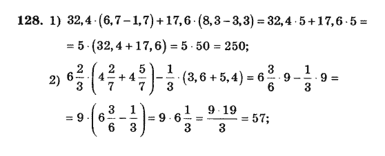 Алгебра. Збірник задач і завдань для тематичного оцінювання Мерзляк А.Г., Полонський В.Б., Рабінович Ю.М., Якір М.С. Вариант 128