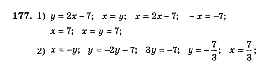 Алгебра. Збірник задач і завдань для тематичного оцінювання Мерзляк А.Г., Полонський В.Б., Рабінович Ю.М., Якір М.С. Вариант 177