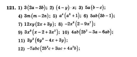 Алгебра. Збірник задач і завдань для тематичного оцінювання Мерзляк А.Г., Полонський В.Б., Рабінович Ю.М., Якір М.С. Вариант 121