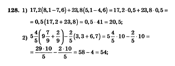Алгебра. Збірник задач і завдань для тематичного оцінювання Мерзляк А.Г., Полонський В.Б., Рабінович Ю.М., Якір М.С. Вариант 128