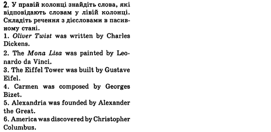 Английский язык 7 класс (для русских школ) Л.В. Биркун, Н.О. Колотко, С.В. Богдан Задание 2